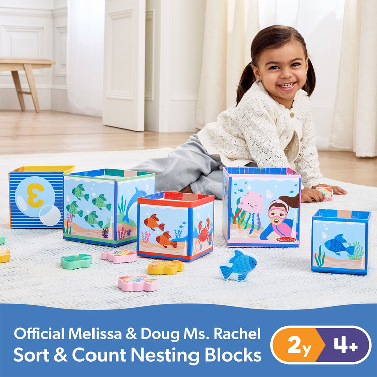 Ms. Rachel™ Sort & Count Nesting Blocks