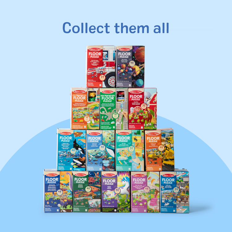 Map Floor Puzzle - 51 Pieces