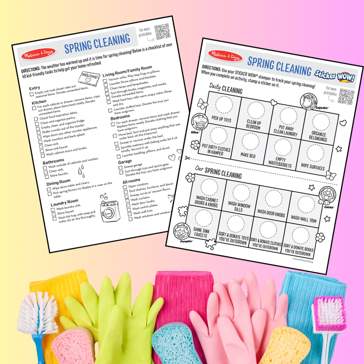 Melissa & Doug Free March Printable Activities for Kids blog post